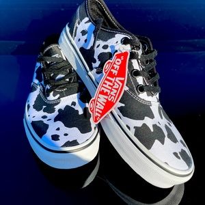 🐮🐮🐮🐮Cow print Women’s vans size 7.5 🐮🐮🐮🐮🐮